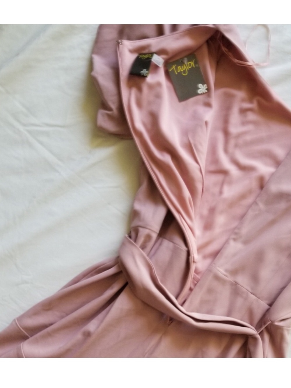 Blush TAYLOR asymmetrical midi dress NWT size 16 - Picture 11 of 15